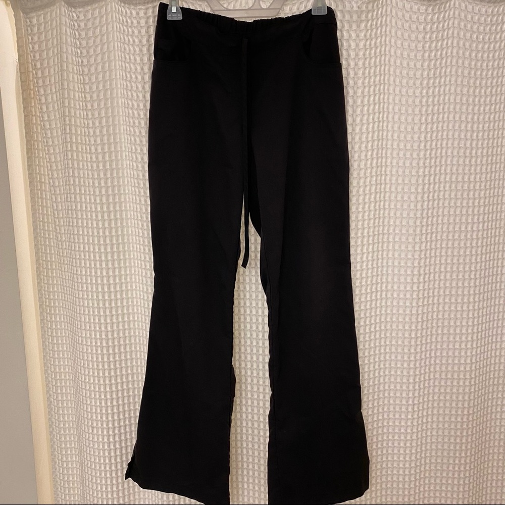 Womens Blqck Greys Anatomy Scrub Pants